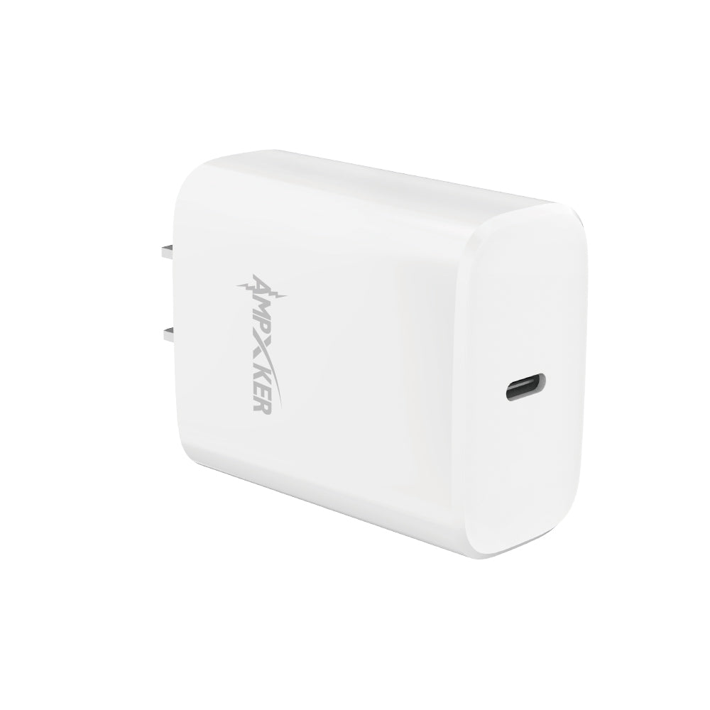 AMPXKER 20W USB-C PD Wall Adapter