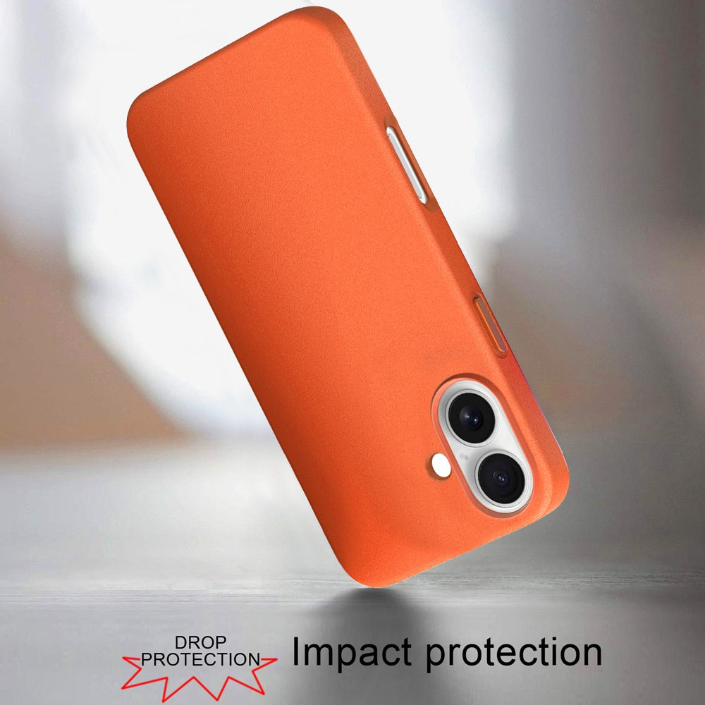 iPhone 16 Plus PU Leather Mag Case