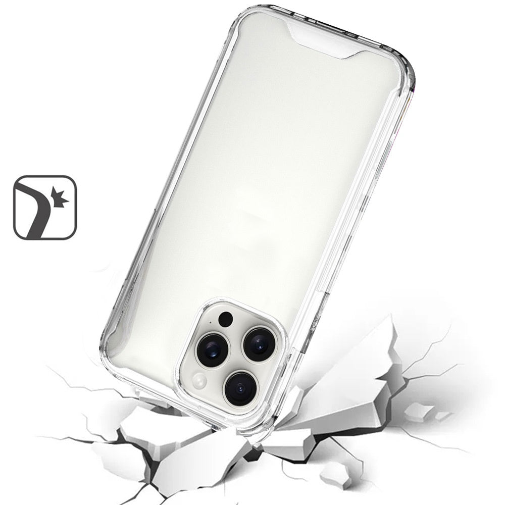 iPhone 16 Pro Max Shockproof Clear Case