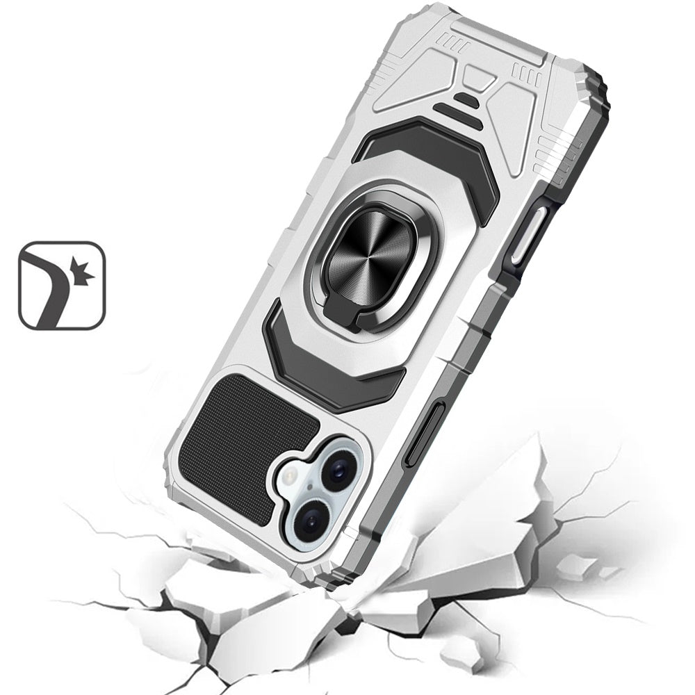 iPhone 16 Robotic Ring Stand Case