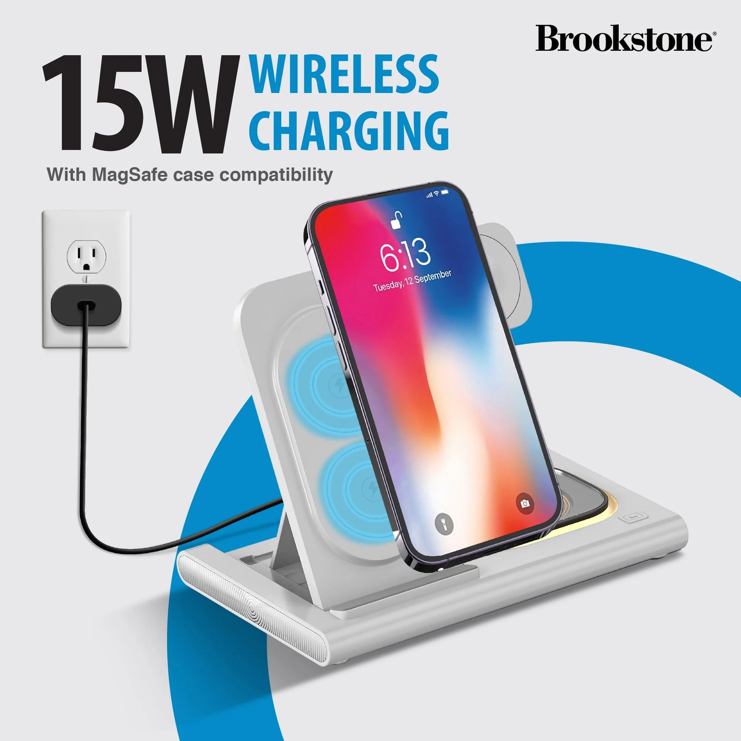 3-in-1 Foldable Wireless Charging Stand