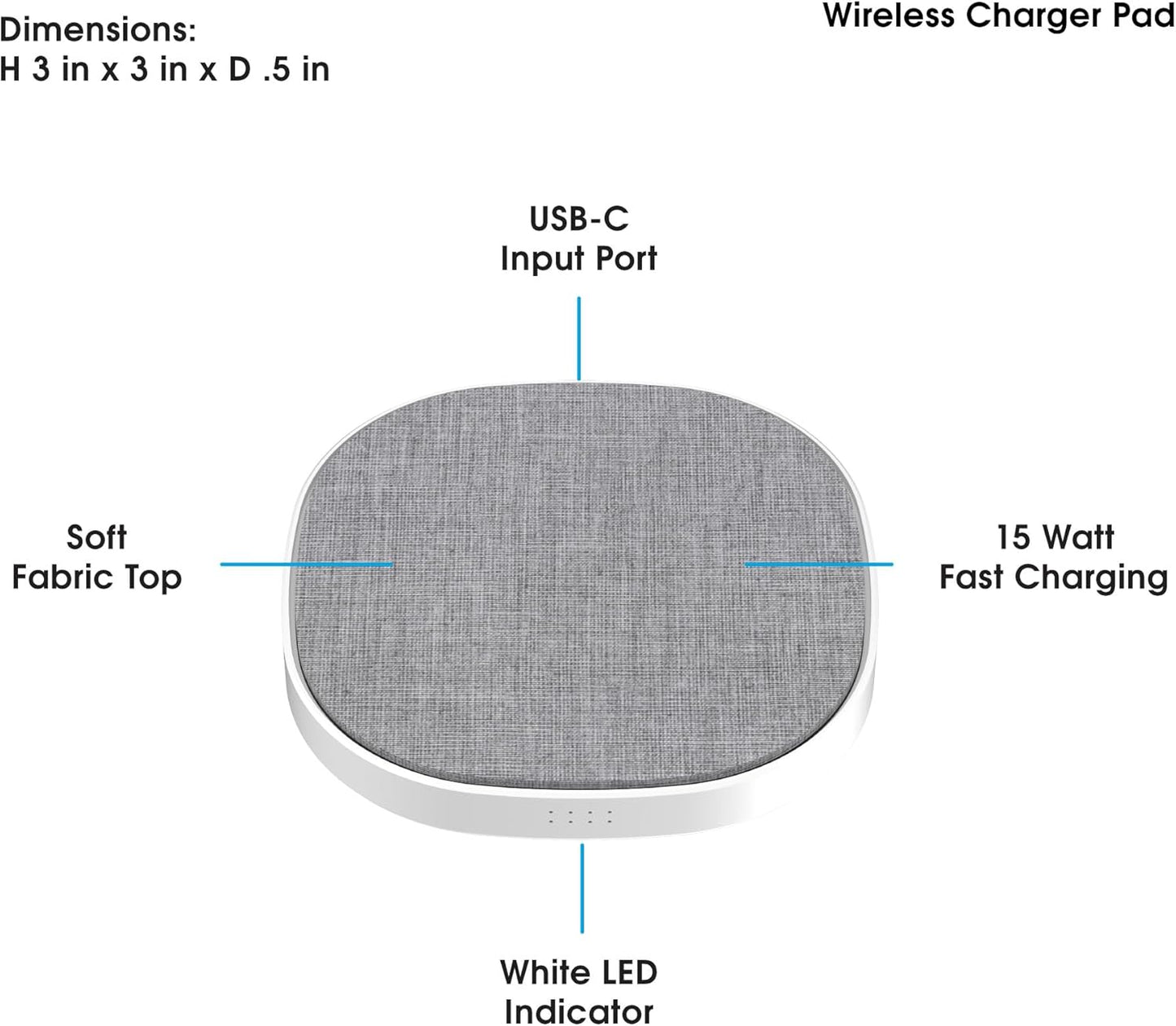 PhoneSuit 15W Wireless Charging Pad