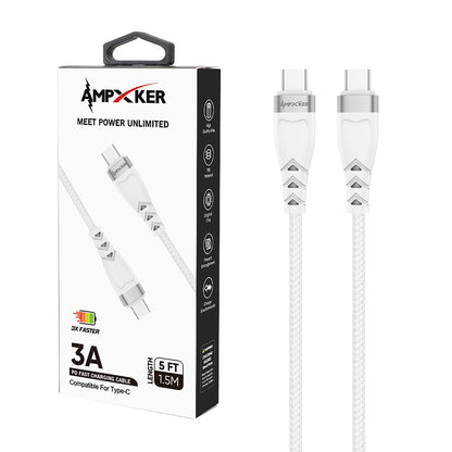 AMPXER 5FT PD Fast Charging Cable