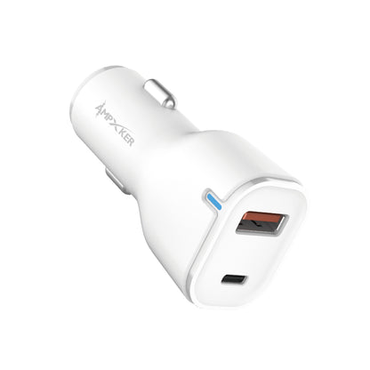 AMPXKER 20W Dual Port Car Charger