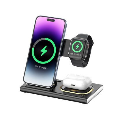 3-in-1 Foldable Wireless Charging Stand
