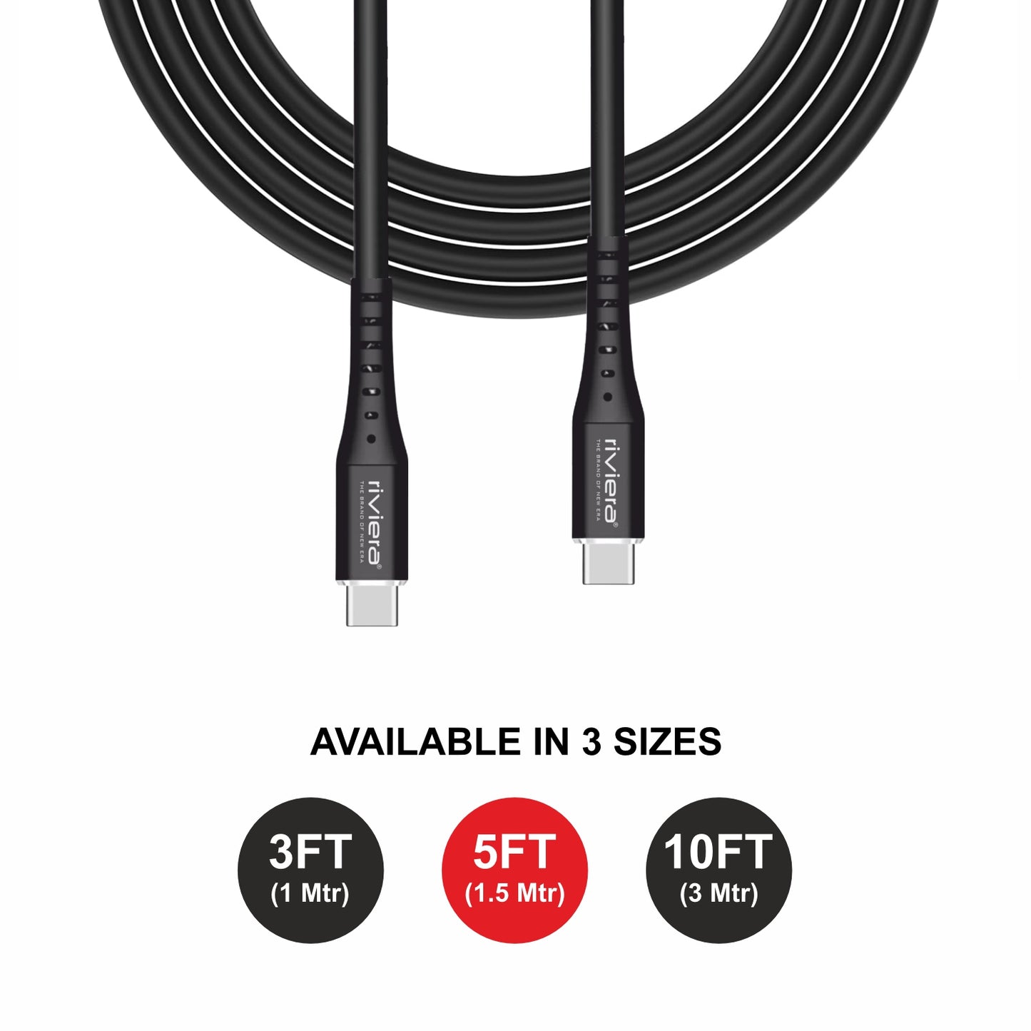 Riviera 5FT PD Fast Charging Cable