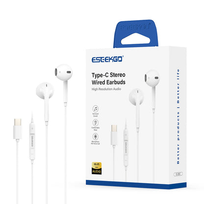 ESEEKGO Type-C Stereo Wired Earbuds