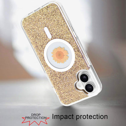iPhone 16 Plus Glitter Mag Case