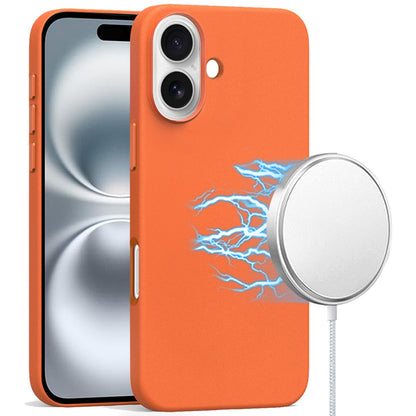 iPhone 16 Plus PU Leather Mag Case