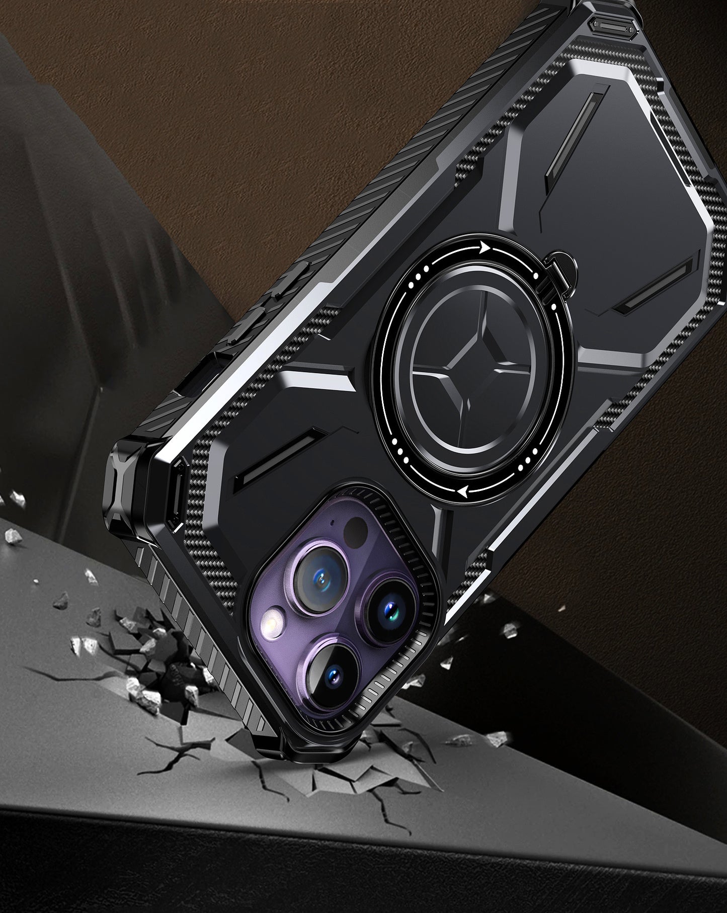 iPhone 13/14 Magnetic Ring Case