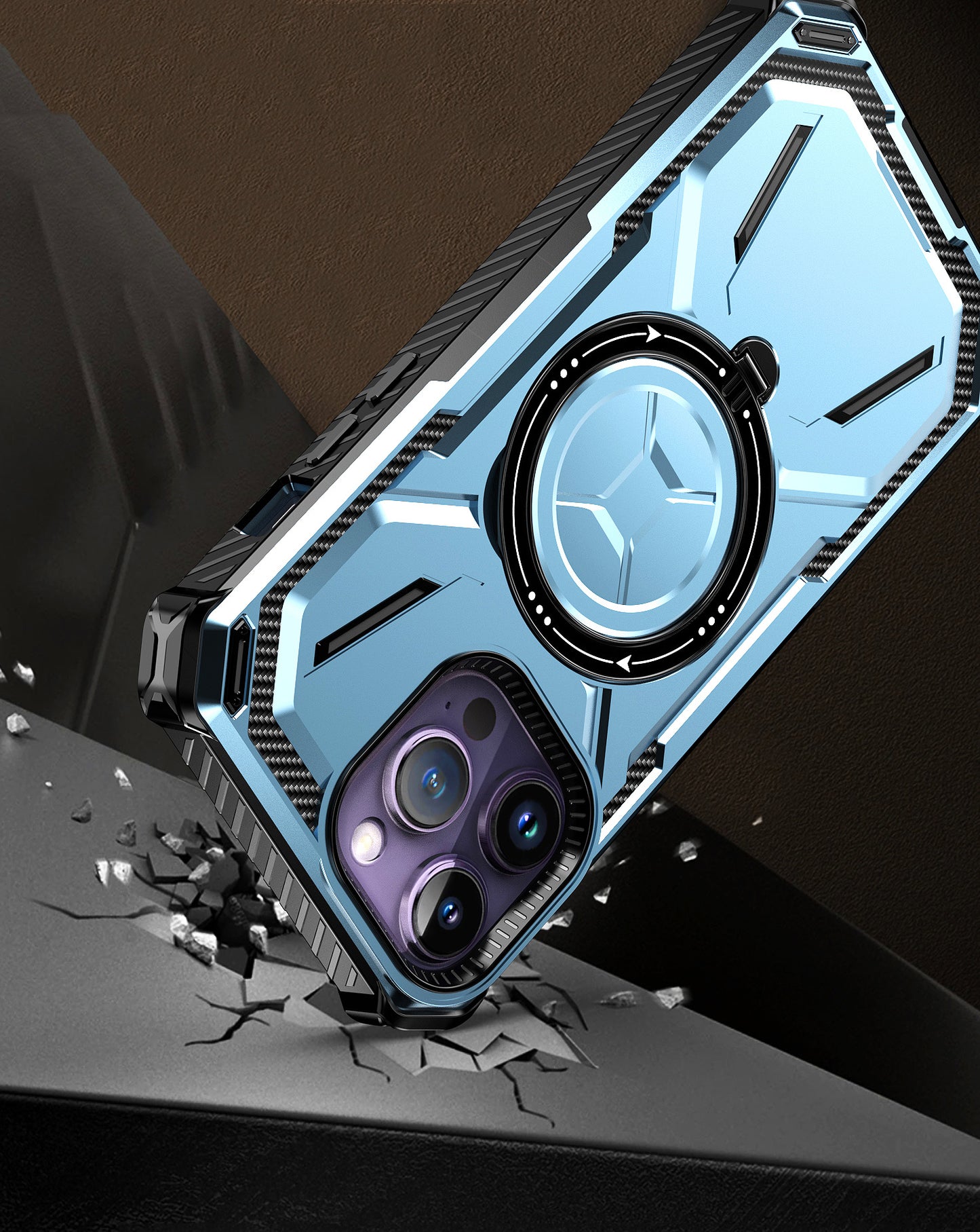 iPhone 13/14 Magnetic Ring Case