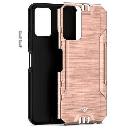 iPhone 15 Hybrid Metallic Tough Case