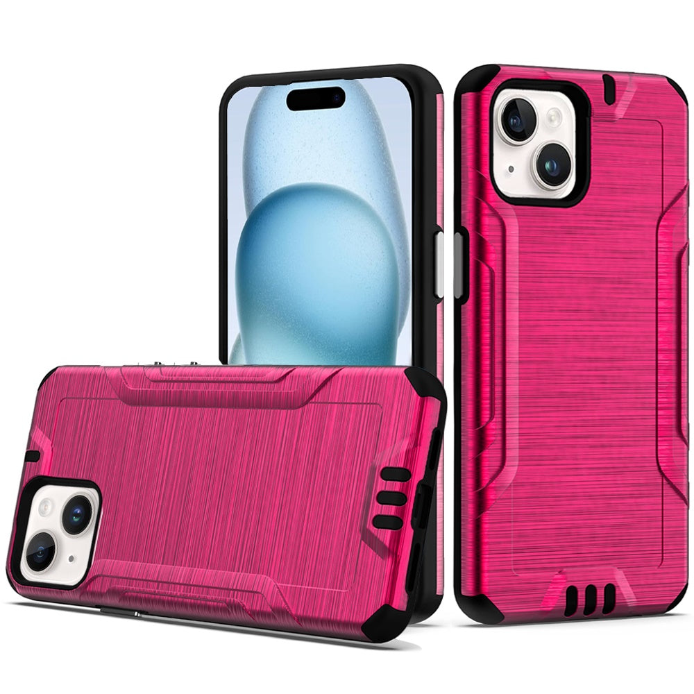 iPhone 15 Plus Brushed Shockproof