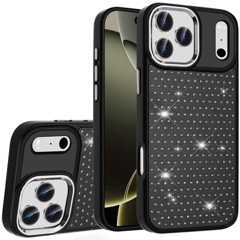 iPhone 17 Pro Max Diamond Chrome Case