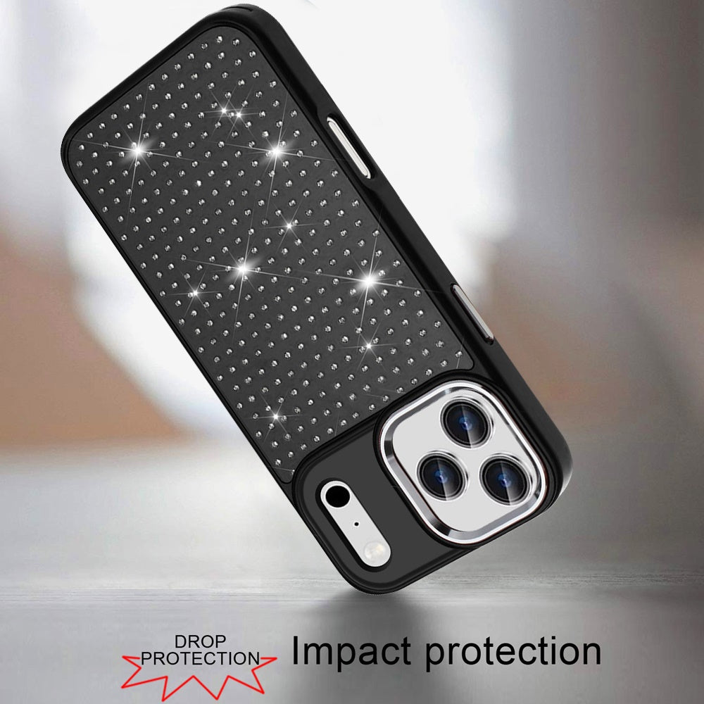 iPhone 17 Pro Max Diamond Chrome Case