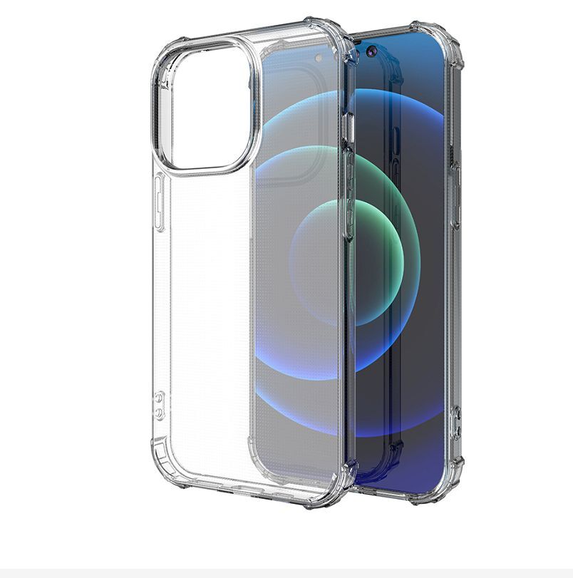 iPhone 15 Shockproof Transparent Case