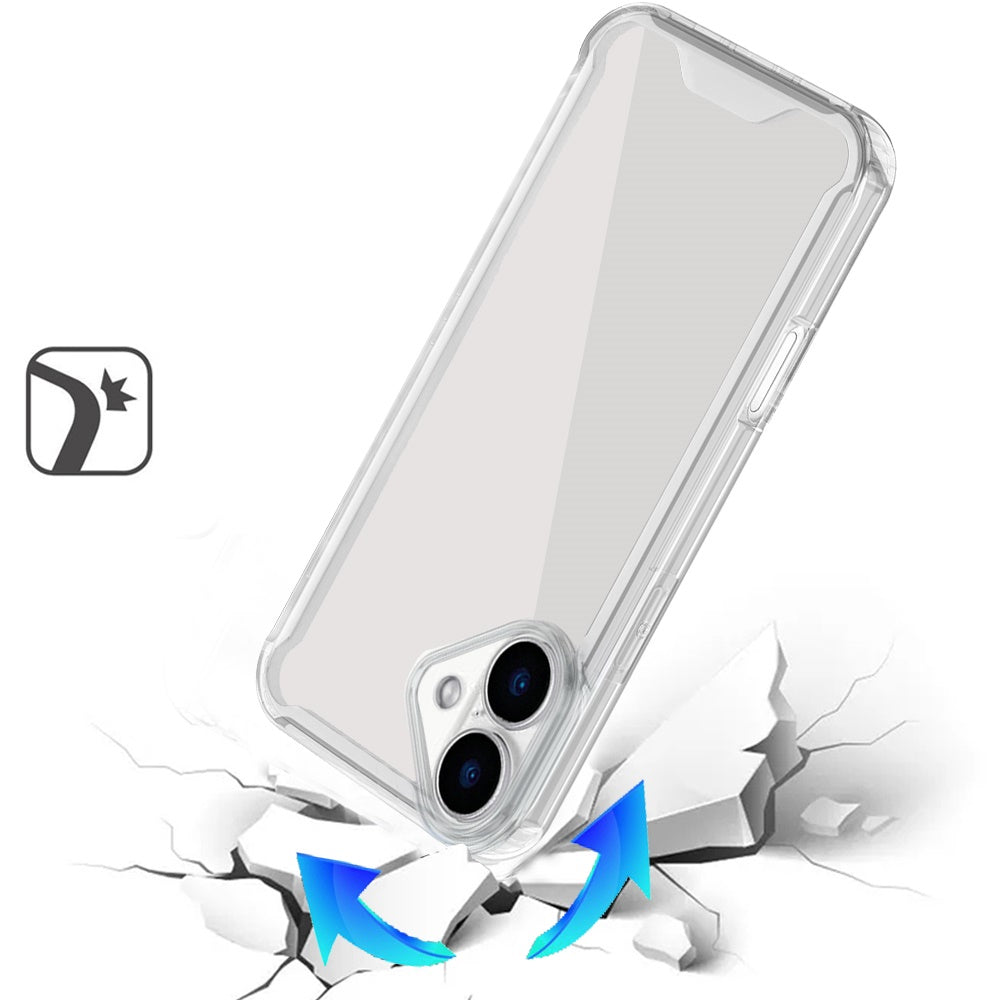 iPhone 17 Clear Shockproof Case