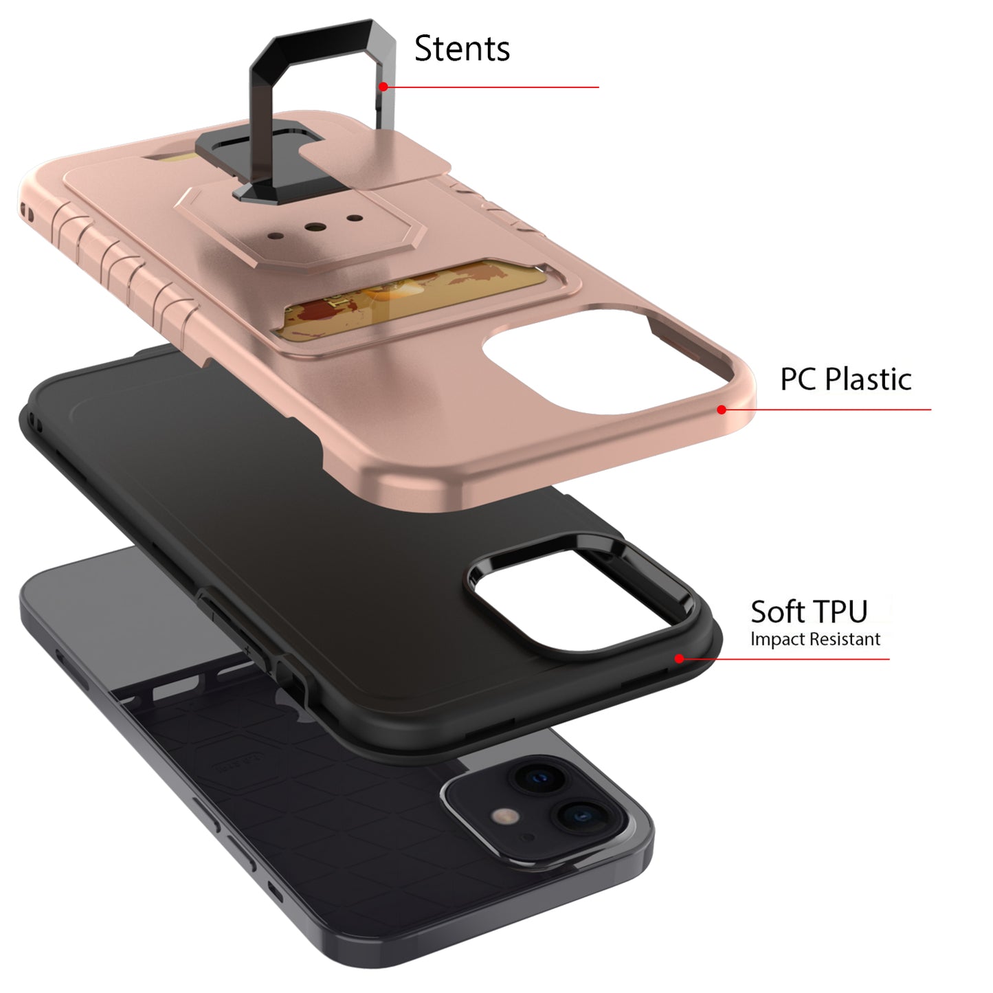 iPhone 14 Pro Card Holder Case