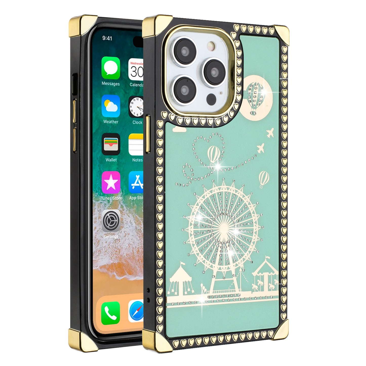 iPhone 14 Pro Windmill & Balloon Case