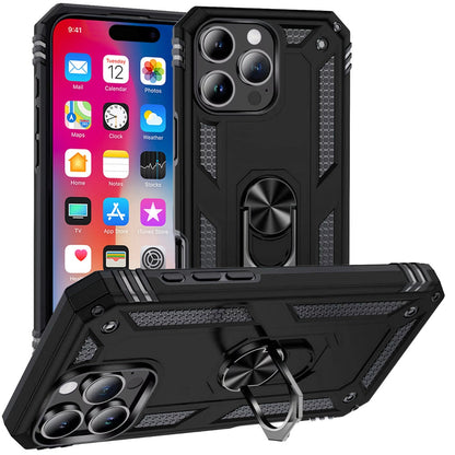 iPhone 16 Pro Ring Kickstand Hybrid Case