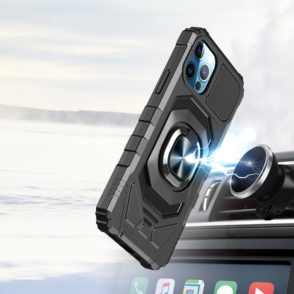 iPhone 15 Plus Hybrid Magnetic Ring Stand