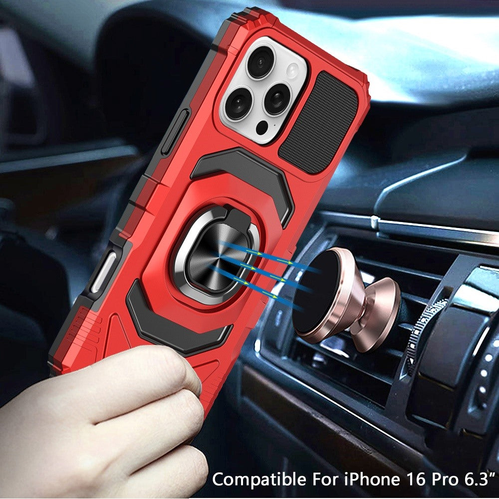 iPhone 16 Pro Robotic Ring Stand Case