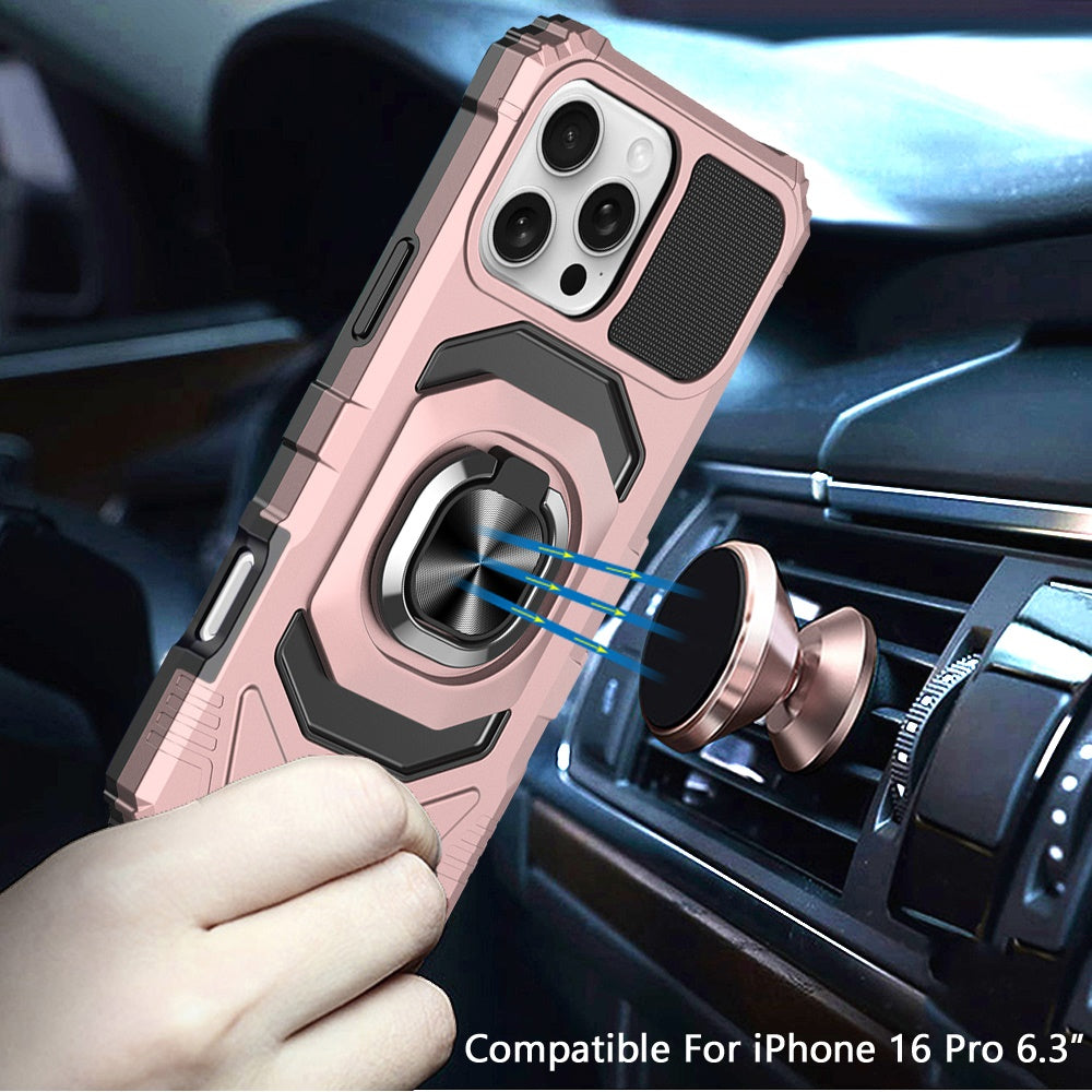 iPhone 16 Pro Robotic Ring Stand Case