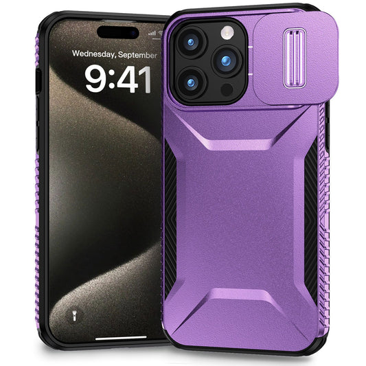iPhone 15 Pro Max Case with Sliding Camera Cover