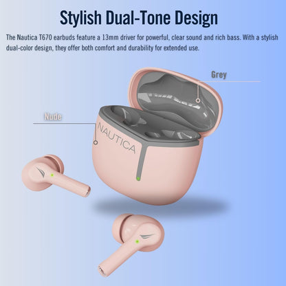 Nautica T670 Wireless Earbuds